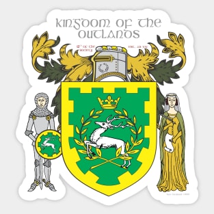 Kingdom of the Outlands Sticker